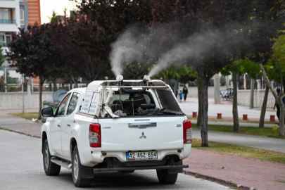 Konya Selçuklu'da ilaçlamalara aralıksız devam