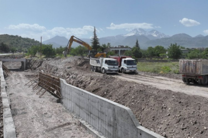 Kayseri Hacılar'da sel ve taşkın riskine karşı önlem